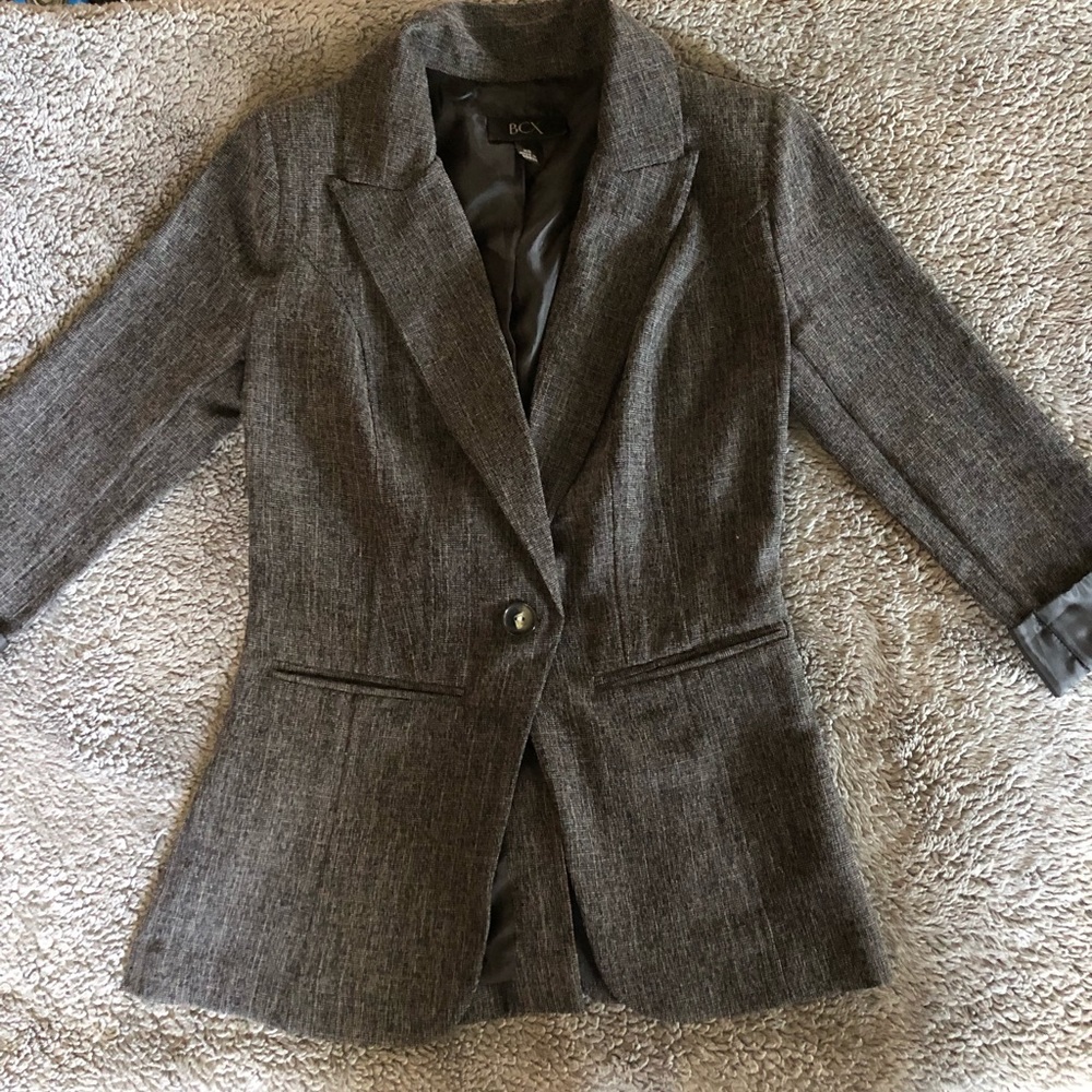 BCX 3/4 sleeve blazer